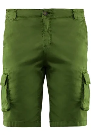 Bomboogie Shorts, Herre, Grøn, W40, Stretch Cotton Cargo Shorts