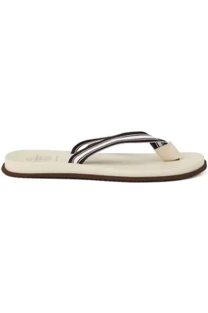 Brunello Cucinelli Sko, Herre, Hvid, 42 EU, Uld, Stilfulde Sandaler til Modebevidst Sommer