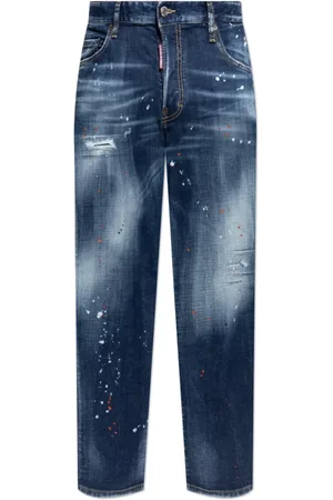 Dsquared2 Jeans, Herre, Blå, 3XL, Bomuld, Skater Jeans