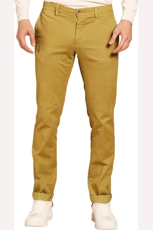 Masons Bukser, Herre, Grøn, XL, Bomuld, Stretch Chino Bukser Regular Fit