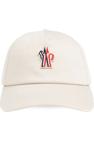 Moncler Tilbehør, Herre, Grå, ONE SIZE, Bomuld, Cap