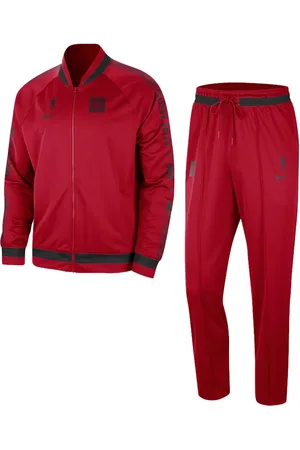 Nike Sport, Herre, Rød, XS, Polyester, Chicago Bulls Courtside Tracksuit