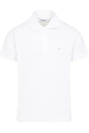 Burberry Top, Herre, Hvid, M, Bomuld, Bomulds T-shirt