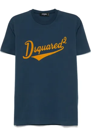 Dsquared2 Top, Herre, Blå, XL, Bomuld, Soft Logo T-shirt