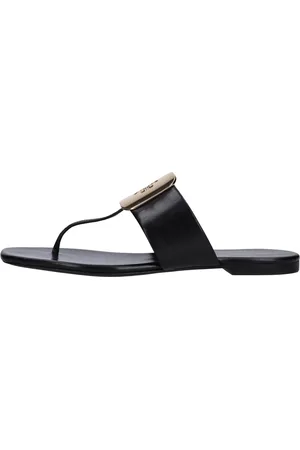 Tory Burch Sko, Dame, Sort, 36 EU, Læder, Sandal Sort
