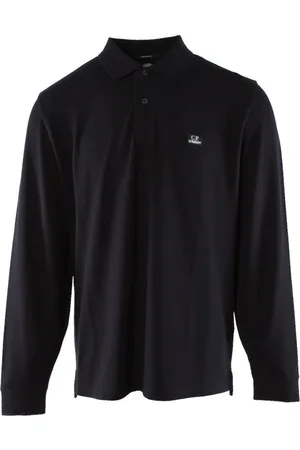C.P. Company Top, Herre, Blå, 2XL, Bomuld, Navy Stretch Piquet Polo