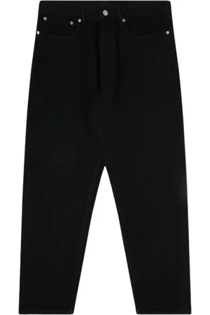Edwin Bukser, Herre, Sort, W33, Rinsed Cosmos Pant i Forskellige Farver
