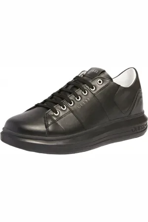 Guess Sko, Herre, Sort, 45 EU, Uld, Trendy Sorte Basketballsko