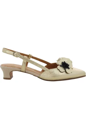 Chie Mihara Sko, Dame, Grå, 37 EU, Uld, Bri-Hazel Gold Pumps