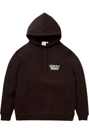 Gramicci Sweathshirts & Hoodies, Herre, Brun, XL, Bomuld, Hyggelig Klatrer Hættetrøje