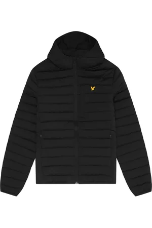 Lyle & Scott Jakke, Herre, Sort, 2XL, Polyester, Stretch Letvægts Quiltet Jakke