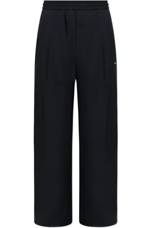 Moncler Bukser, Herre, Sort, L, Polyester, Loose-fit bukser