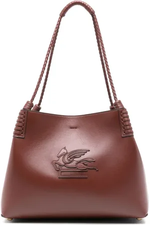 Etro Taske, Dame, Brun, ONE SIZE, Uld, Libra Skuldertaske