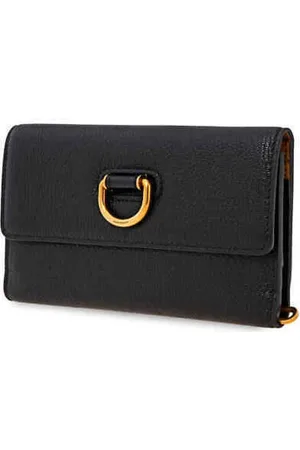 Burberry Tilbehør, Dame, Sort, ONE SIZE, Læder, Elegant Læder Kortholder