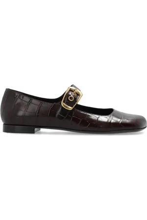 Chloé Sko, Dame, Brun, 39 1/2 EU, Uld, Ballerinas Polly