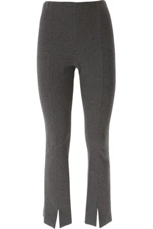 LIVIANA CONTI Bukser, Dame, Grå, L, Slim-fit Bukser