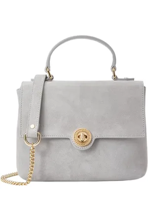 BUSNEL Taske, Dame, Grå, ONE SIZE, Suede, City Bag Suede