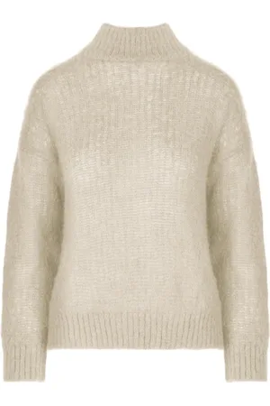 Bomboogie Strik, Dame, , S, Mohair-blend Tricot Sweater