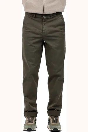 Masons Bukser, Herre, Brun, XL, Bomuld, Wide Leg Bukser