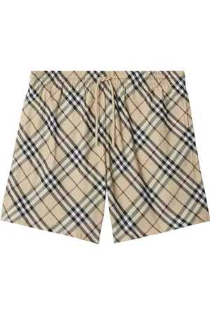 Burberry Badetøj, Herre, , M, Nylon, Check Badeshorts