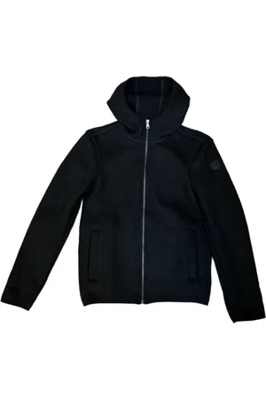 Colmar Sweathshirts & Hoodies, Herre, Sort, 2XL, Uld, Stretch interlock hættetrøje med lynlås