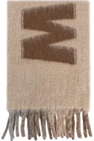 Marni Tilbehør, Dame, , ONE SIZE, Uld, Scarf med Logo