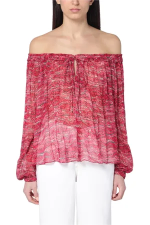 Isabel Marant Bluser & Skjorter, Dame, Flerfarvet, M, Uld, Stilfuld Bluse til Kvinder