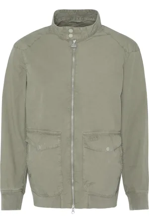 Barbour Jakke, Herre, Grøn, S, Casual Matley Jakke i Bleached Olive