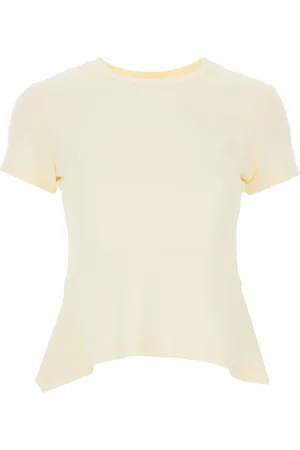 LIVIANA CONTI Top, Dame, , S, Bomuld, Tidløs Cream T-shirt