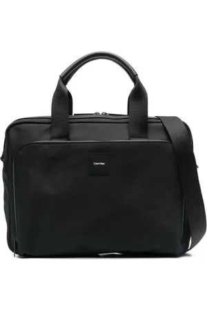 Calvin Klein Taske, Herre, Sort, ONE SIZE, Uld, Stilfuld Laptop Taske