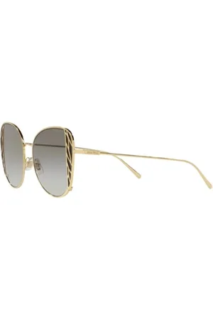 Miu Miu Tilbehør, Dame, Gul, 52 MM, Uld, Stilfulde solbriller Model 57Xs