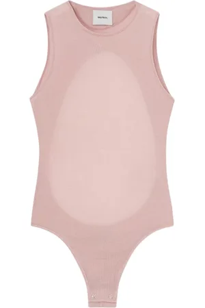 Halfboy Top, Dame, Lilla, S, Bleg Mauve Body til Ss25