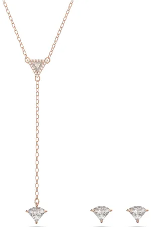 Swarovski Tilbehør, Dame, Lyserød, ONE SIZE, Uld, Orthx Familiesmykkesæt