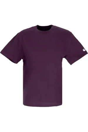 Carhartt Top, Dame, Lilla, M, Bomuld, Crew Neck Shirt