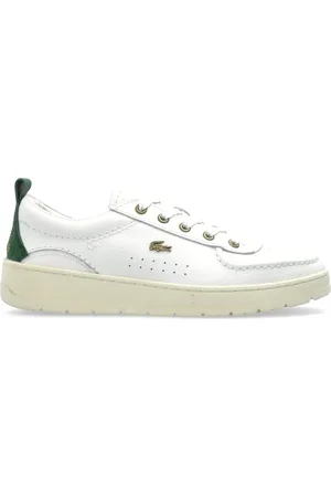 Lacoste Sko, Herre, Hvid, 41 EU, Læder, Umpire 125 sneakers
