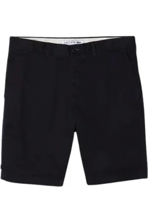 Lacoste Shorts, Herre, Blå, 2XS, Bomuld, Solid Bermuda Shorts