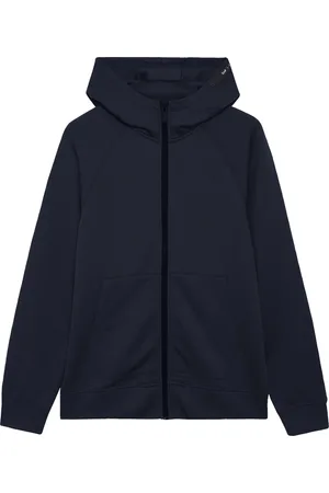 ECOALF Sweathshirts & Hoodies, Herre, Blå, L, Bomuld, Faro Zip-Through Hættetrøje