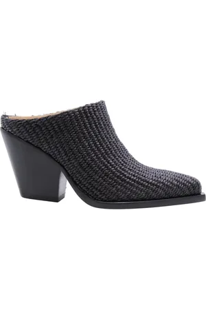 Laura Bellariva Sko, Dame, Sort, 39 EU, Læder, Heeled Mules