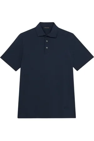 Brooks Brothers Top, Herre, Blå, L, Bomuld, Navy Bomulds Polo Shirt