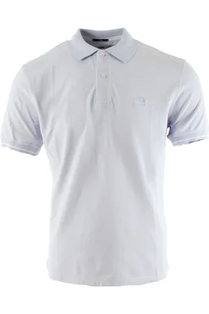 C.P. Company Top, Herre, Lilla, S, Uld, Stilfuld Polo Shirt