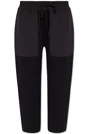 Moncler Bukser, Dame, Sort, M, Uld, Panelled Sweatpants