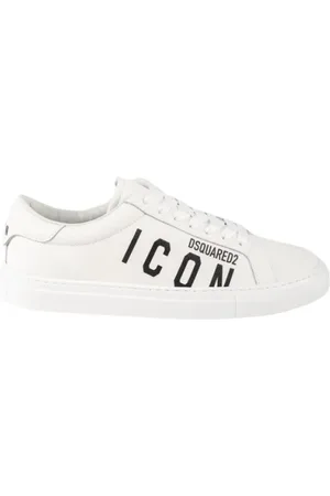 Dsquared2 Sko, Herre, Hvid, 41 EU, Uld, Stilfulde Urban Sneakers