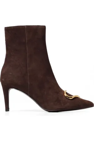 Coccinelle Sko, Dame, Brun, 41 EU, Suede, Brun Suede Ankelstøvle