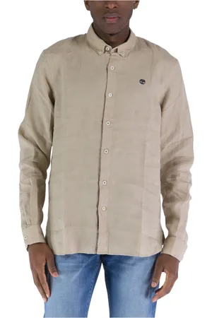 Timberland Skjorte, Herre, , M, Linned, Camicia Mill River Slim Fit Linen Shirt