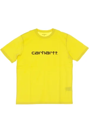 Carhartt Top, Herre, Gul, XL, Bomuld, Primula T-Shirt