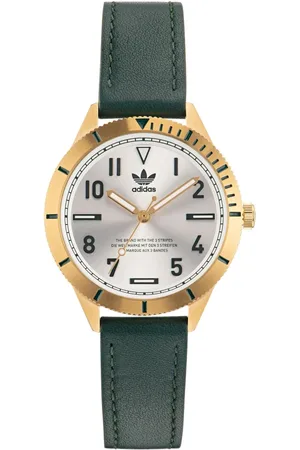 adidas Tilbehør, Dame, Grøn, ONE SIZE, Læder, Edition Three Small Watch