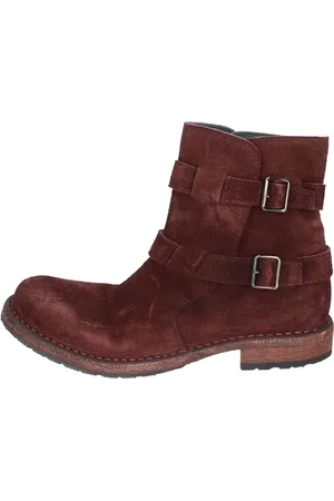 Moma Sko, Dame, Rød, 37 EU, Suede, Vintage Suede Ankelstøvler