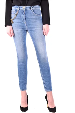 Elisabetta Franchi Jeans, Dame, Blå, W30, Bomuld, Jeans