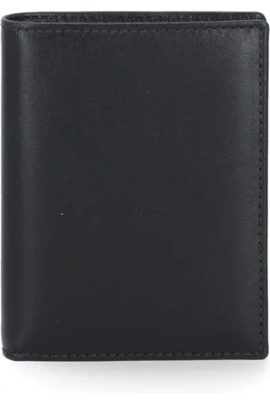 Comme des Garçons Tilbehør, unisex, Sort, ONE SIZE, Læder, Wallet Classic Print