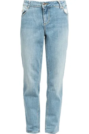 Liu Jo Jeans, Dame, Blå, W33, Bomuld, Straight Jeans